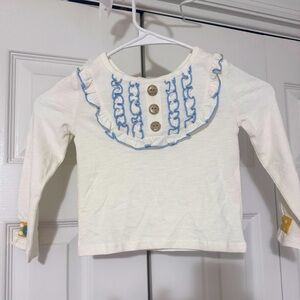 Matilda Jane Size 2 ruffle top NWT